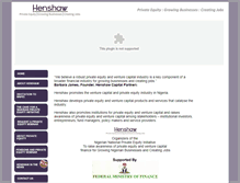 Tablet Screenshot of henshawnigeria.com